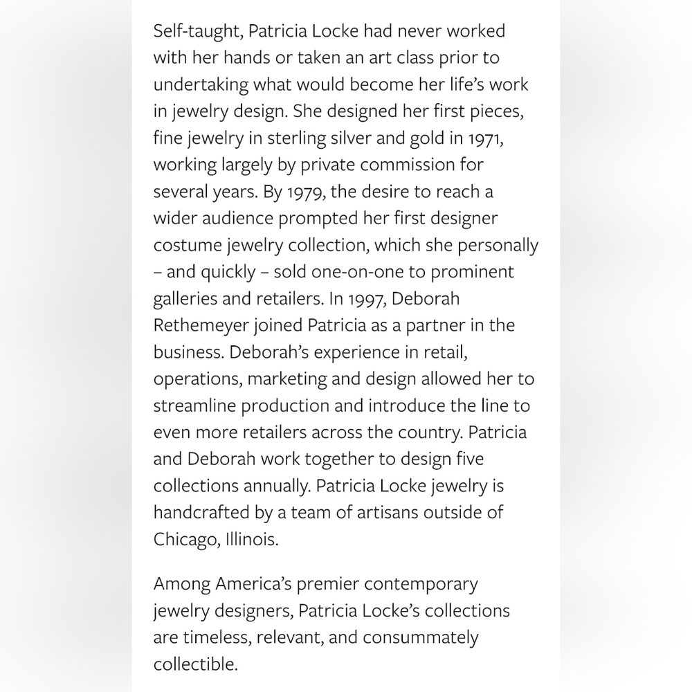 Patricia Locke Earrings - Picture 7 of 7